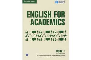 Книга Cambridge University Press English for Academics Book 1 with Online Audio 175 с (9781107434769)