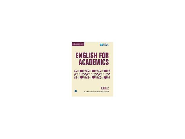 Книга Cambridge University Press English for Academics Book 2 with Online Audio 172 с (9781107435025)