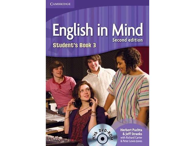 Книга Cambridge University Press English in Mind 2nd Edition 3 student's Book with DVD-ROM 128 с (9780521159487)