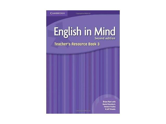 Книга Cambridge University Press English in Mind 2nd Edition 3 teacher's Resource Book 195 с (9780521133760)