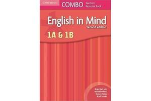 Книга Cambridge University Press English in Mind Combo 2nd Edition 1A and 1B teacher's Resource Book 184 с (978052118...