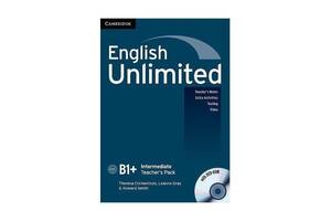 Книга Cambridge University Press English Unlimited Intermediate teacher's Pack teacher's Book with DVD-ROM 128 с (978...