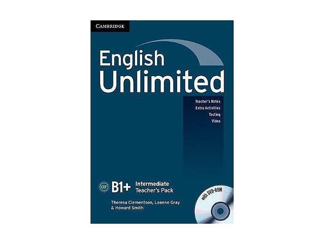 Книга Cambridge University Press English Unlimited Intermediate teacher's Pack teacher's Book with DVD-ROM 128 с (978...