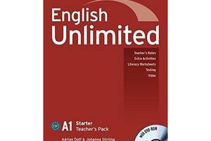 Книга Cambridge University Press English Unlimited Starter teacher's Pack teacher's Book with DVD-ROM 96 с (978052172...