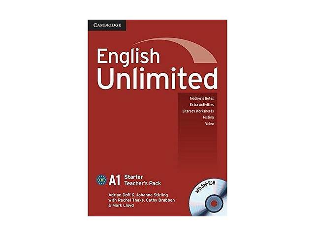 Книга Cambridge University Press English Unlimited Starter teacher's Pack teacher's Book with DVD-ROM 96 с (978052172...