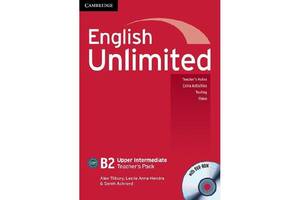 Книга Cambridge University Press English Unlimited Upper-Intermediate teacher's Pack teacher's Book with DVD-ROM 128...