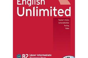 Книга Cambridge University Press English Unlimited Upper-Intermediate teacher's Pack teacher's Book with DVD-ROM 128...