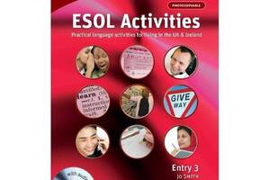 Книга Cambridge University Press ESOL Activities Entry 3 Book with Audio CD 128 с (9780521712408)