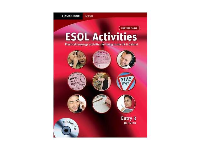 Книга Cambridge University Press ESOL Activities Entry 3 Book with Audio CD 128 с (9780521712408)