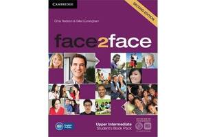 Книга Cambridge University Press Face2face 2nd Edition Upper-Intermediate SB + DVD-ROM + Online Workbook 176 с (97811...