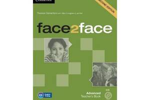 Книга Cambridge University Press Face2face 2nd Edition Advanced teacher's Book with DVD 232 с (9781107690967)