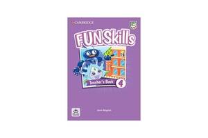 Книга Cambridge University Press Fun Skills 4 teacher's Book with Audio Download 64 с (9781108563505)