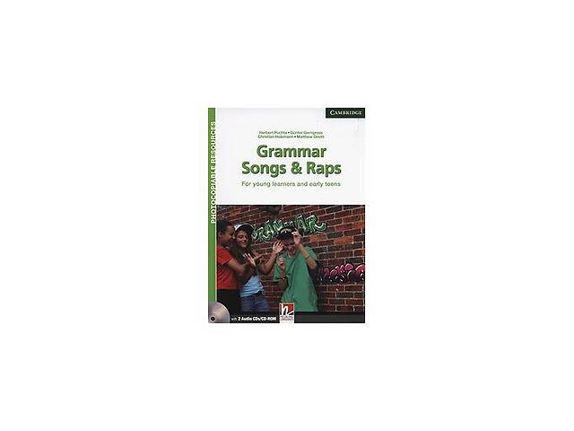 Книга Cambridge University Press Grammar Songs & Raps Photocopiable resources with Audio CDs 2 140 с (9781107625181)