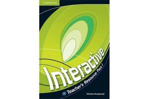 Книга Cambridge University Press Interactive 1 teacher's Resource Pack 96 с (9780521712118)