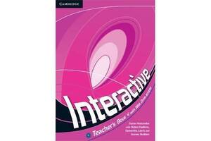 Книга Cambridge University Press Interactive 4 teacher's Book with Online Content 128 с (9780521712262)