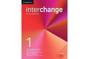 Книга Cambridge University Press Interchange 1 student's Book with Online Self-Study 160 с (9781316620311)