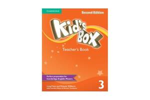 Книга Cambridge University Press Kid's Box Second edition 3 Teacher's Book 238 с (9781107652484)