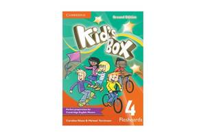 Книга Cambridge University Press Kid's Box Second edition 4 Flashcards Pack of 103 (9781107666115)