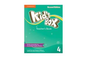 Книга Cambridge University Press Kid's Box Second edition 4 Teacher's Book 248 с (9781107629059)