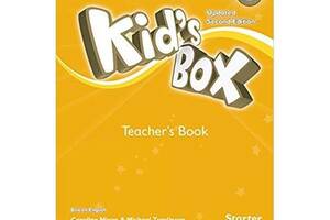Книга Cambridge University Press Kid's Box Updated 2nd Edition Starter teacher's Book British English 144 с (97813166...