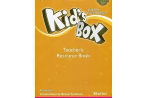 Книга Cambridge University Press Kid's Box Updated 2nd Edition Starter teacher's Resource Book Online with Audio Brit...