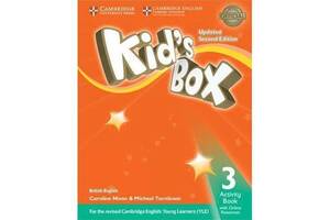 Книга Cambridge University Press Kid's Box Updated 2nd Edition Level 3 Activity Book with Online Resources British En...