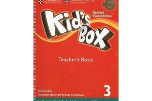 Книга Cambridge University Press Kid's Box Updated 2nd Edition 3 teacher's Book British English 208 с (9781316627877)