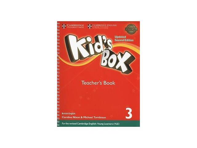 Книга Cambridge University Press Kid's Box Updated 2nd Edition 3 teacher's Book British English 208 с (9781316627877)