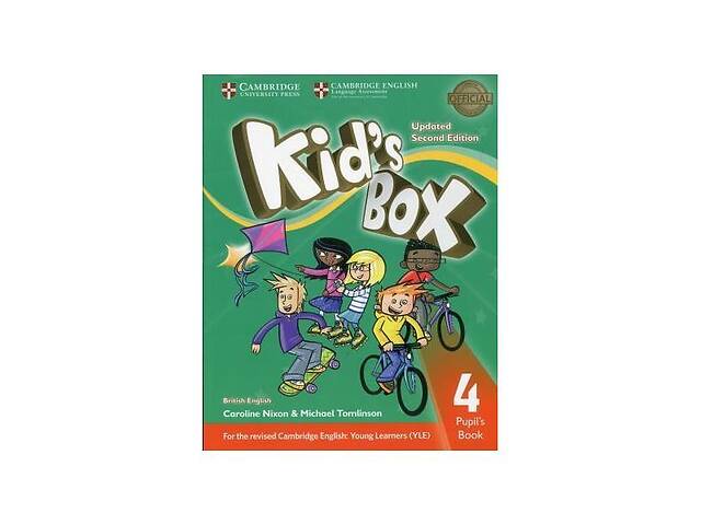 Книга Cambridge University Press Kid's Box Updated 2nd Edition Level 4 Pupil's Book British English 104 с (9781316627...