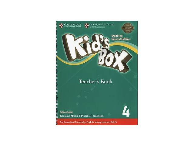 Книга Cambridge University Press Kid's Box Updated 2nd Edition 4 teacher's Book British English 232 с (9781316627921)