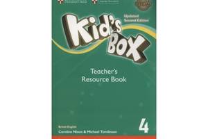 Книга Cambridge University Press Kid's Box Updated 2nd Edition Level 4 teacher's Resource Book Online with Audio Brit...