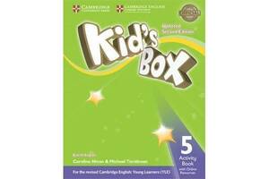 Книга Cambridge University Press Kid's Box Updated 2nd Edition Level 5 Activity Book with Online Resources British En...