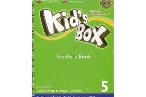Книга Cambridge University Press Kid's Box Updated 2nd Edition 5 teacher's Book British English 224 с (9781316627945)
