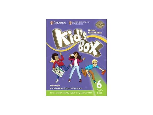 Книга Cambridge University Press Kid's Box Updated 2nd Edition Level 6 Pupil's Book British English 104 с (9781316627...