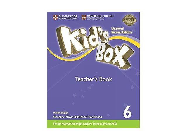 Книга Cambridge University Press Kid's Box Updated 2nd Edition 6 teacher's Book British English 224 с (9781316627969)