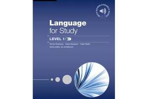 Книга Cambridge University Press Language for Study 1 with Downloadable Audio 214 с (9781107689190)