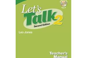 Книга Cambridge University Press Let's Talk 2 teacher's Manual with Audio CD 232 с (9780521692854)