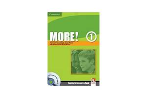 Книга Cambridge University Press More! 1 Teacher's Resource Pack with Testbuilder CD-ROM 88 с (9780521712965)