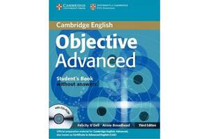 Книга Cambridge University Press Objective Advanced Third edition SB without Answers with CD-ROM 176 с (9780521181716)