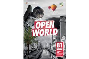 Книга Cambridge University Press Open World Preliminary teacher's Book 214 с (9781108565387)