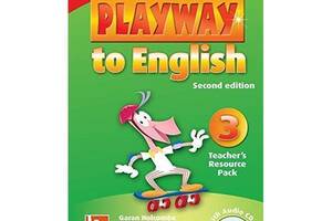 Книга Cambridge University Press Playway to English 3 teacher's Resource Pack with Audio CD 80 с (9780521131254)