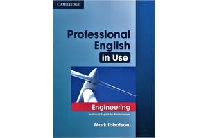 Книга Cambridge University Press Professional English in Use Engineering with key 144 с (9780521734882)