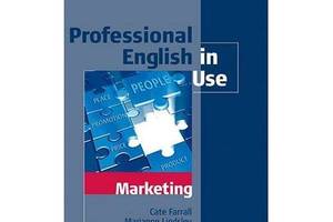 Книга Cambridge University Press Professional English in Use Marketing with key 144 с (9780521702690)