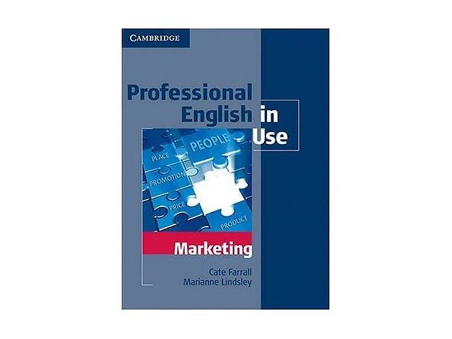 Книга Cambridge University Press Professional English in Use Marketing with key 144 с (9780521702690)