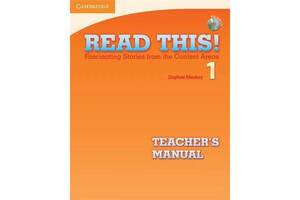 Книга Cambridge University Press Read This! 1 teacher's Manual with Audio CD 56 с (9780521747882)