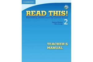 Книга Cambridge University Press Read This! 2 teacher's Manual with Audio CD 64 с (9780521747912)