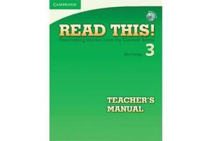 Книга Cambridge University Press Read This! 3 teacher's Manual with Audio CD 64 с (9780521747943)