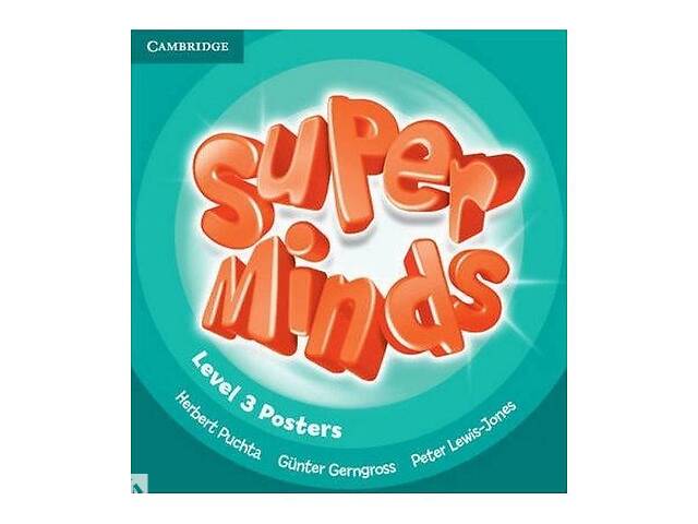 Книга Cambridge University Press Super Minds 3 Posters 10 с (9781107429826)