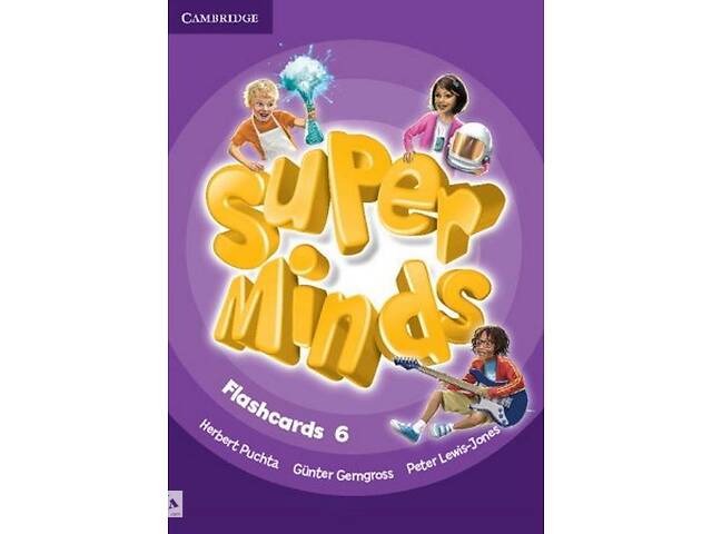 Книга Cambridge University Press Super Minds 6 Flashcards 98 с (9781316631607)