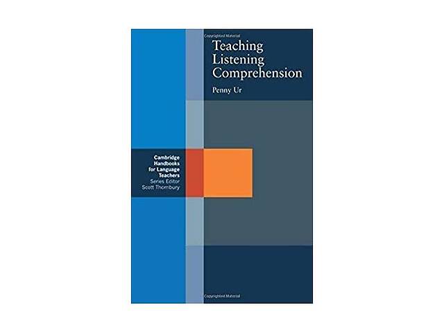 Книга Cambridge University Press Teaching Listening Comprehension 186 с (9780521287814)